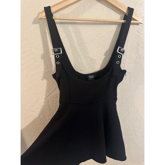 Cosmic Aura Academic Suspender Mini Dress - Picture 5 of 9